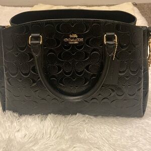 Coach Sage Carryall in Signature Patent Leather